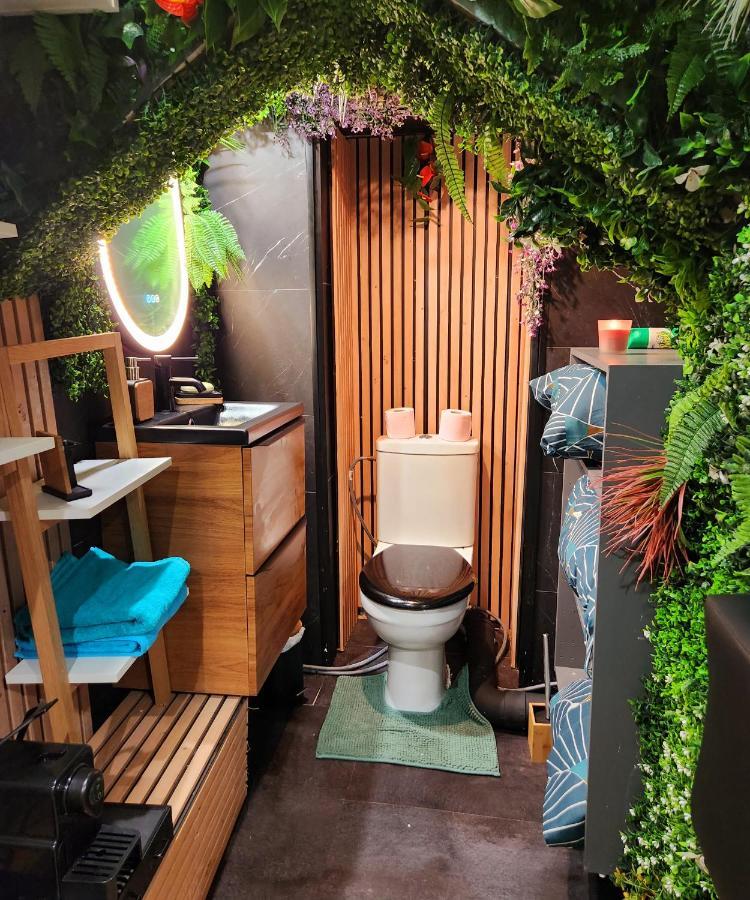 Jungle House Avec Jacuzzi A 10 Min De Disneyland -Taille Chambre- Conde-Sainte-Libiaire 외부 사진